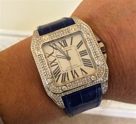 cartier watches with diamonds|cartier women's watch with diamonds.